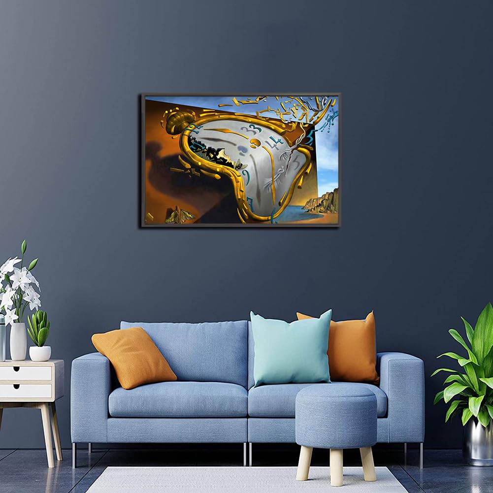 Amazon.co.jp: Salvador Dali ウォールアート ダリ 溶ける時計
